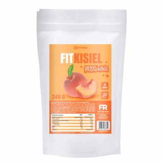 FitRec Fit Kisiel bez cukru 240 g o smaku brzoskwiniowym