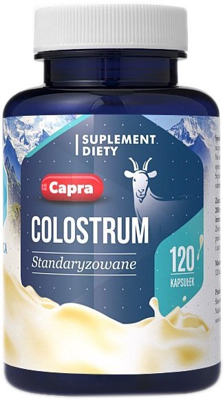 HEPATICA Capra Colostrum 1840 mg 120 kapsułek