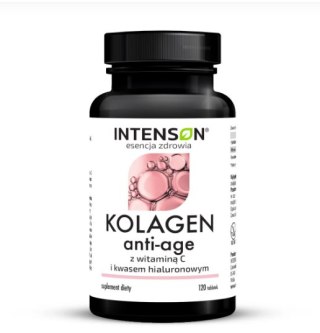 Intenson Anti-Age Kolagen + Kwas Hialuronowy + Witamina C 120 tabletek