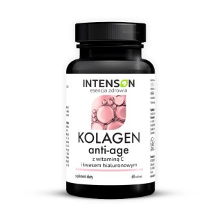 Intenson Anti-Age Kolagen + Kwas Hialuronowy + Witamina C 60 tabletek