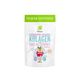 Intenson Kolagen + Witamina C + Kwas Hialuronowy 250g