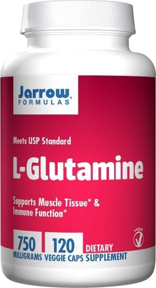 Jarrow Formulas L-Glutamina 750 mg 120 kapsułek