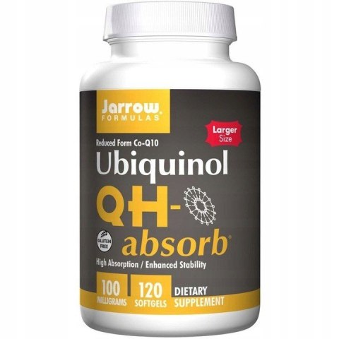 Jarrow Formulas Ubiquinol QH-absorb 100 mg 120 kapsułek