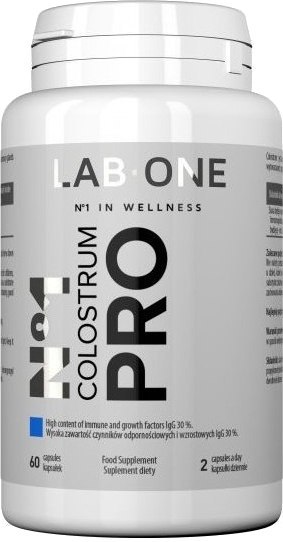 LAB ONE N°1 Colostrum Pro 60 kapsułek