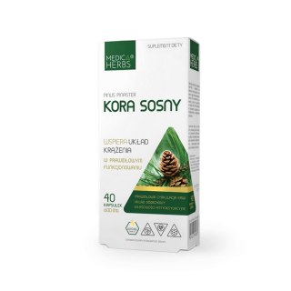 Medica Herbs Kora Sosny 40 kapsułek