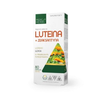 Medica Herbs Luteina + Zeaksantyna 80 kapsułek