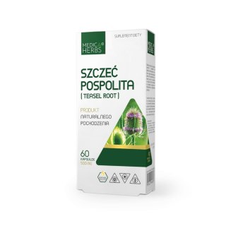 Medica Herbs Szczeć pospolita (Teasel Root) 60 kapsułek