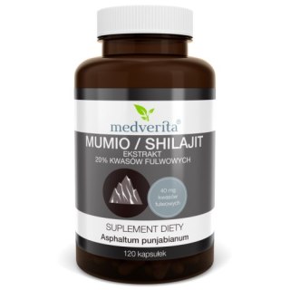 Medverita Mumio/Shilajit 120 kapsułek