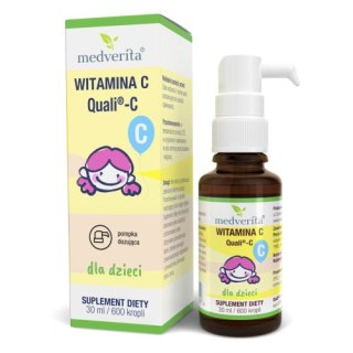 Medverita Witamina C w kroplach dla dzieci Quali-C 30ml