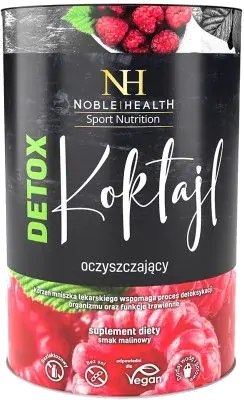 Noble Health Koktajl oczyszczający malinowy 150g