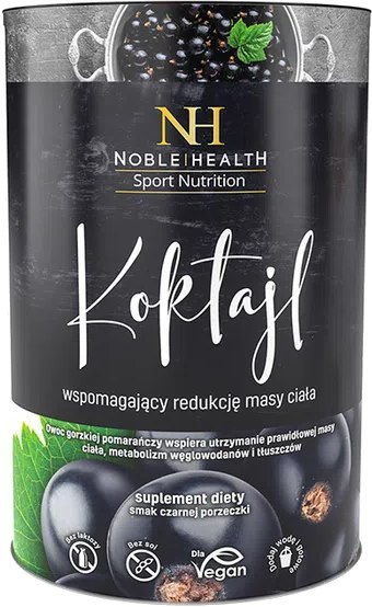 Noble Health Koktajl wspomagający redukcję masy ciała 150 g