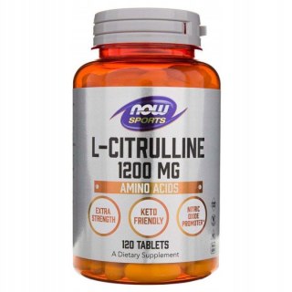 Now Foods L-Citrulline 1200mg Extra Strength 120 tabletek