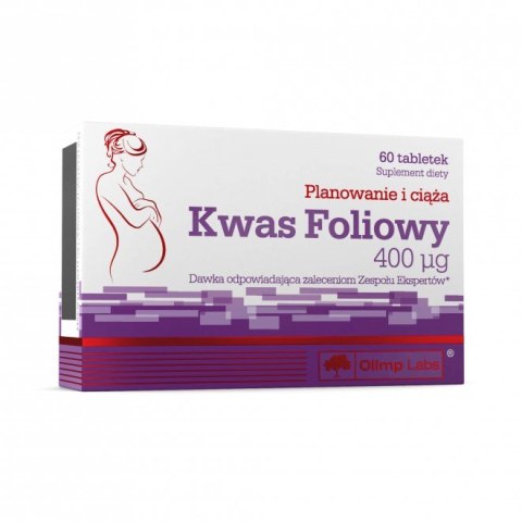 Olimp Kwas Foliowy 400 µg 60 tabletek