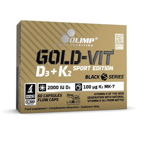 Olimp Omega 3 D3 + K2 Sport Edition 60 kapsułek