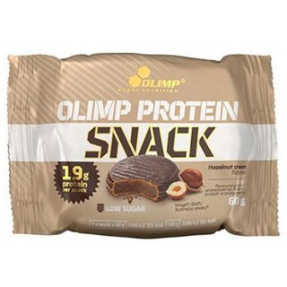 Olimp Protein Snack 60 g o smaku kremu z orzechów laskowych