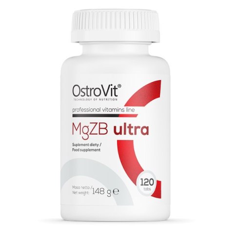 OstroVit MGZB Magnez Cynk B6 ULTRA 120 tabletek