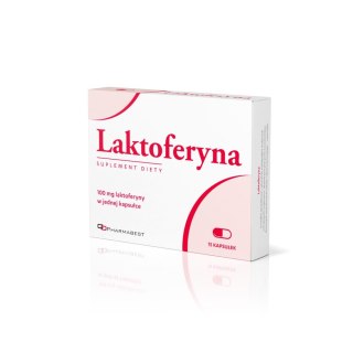 Pharmabest Laktoferyna 100mg 15 kapsułek