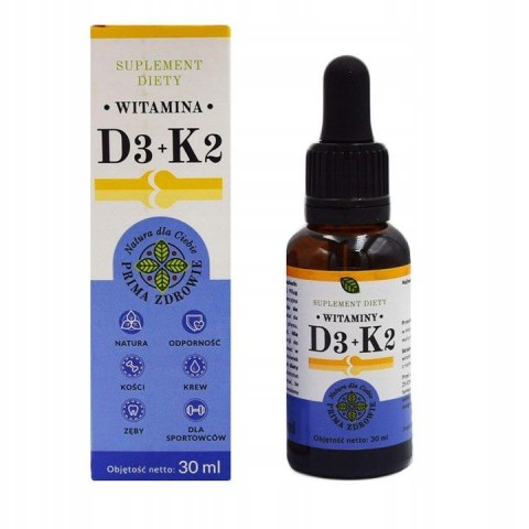 Primabiotic Witamina D3+K2 MK7 30ml