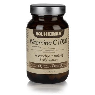 SOLHERBS Witamina C 1000 mg 60 kapsułek