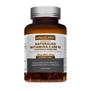 Singularis Naturalna Witamina E Tokoferole Forte 120 kapsułek