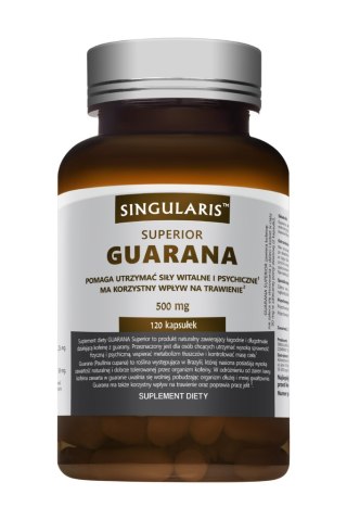 Singularis Superior Guarana 500 mg 120 kapsułek