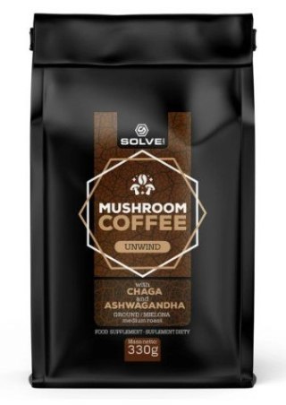 SolveLabs Mushroom Coffee Chaga + Ashwagandha 330g