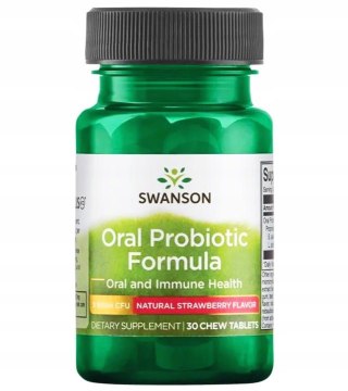 Swanson Oral Probiotic Formula probiotyk w tabletkach do ssania