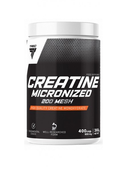 Trec Creatine Micronized 200 MESH 400 kapsułek