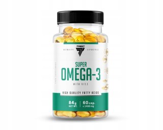 Trec Super Omega 3 z witaminą E 60 kapsułek