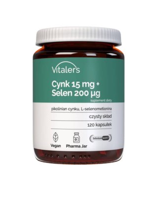 Vitaler's Cynk + Selen organiczny 120 kapsułek