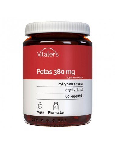 Vitaler's Potas 380 mg 60 kapsułek