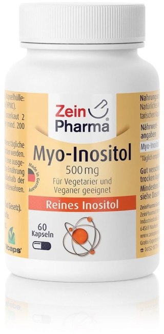 Zein Pharma Myo-Inositol 500mg 60 kapsułek