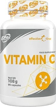 6PAK EL Vitamin C 90 kapsułek