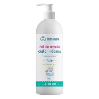 Alg Pharma lab4Baby żel do mycia ciała i włosów 400 ml