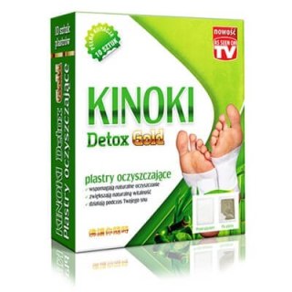 Aura Herbals Plastry Oczyszczające KINOKI Detox Gold 10 szt.