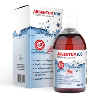 Aura Herbals Srebro Koloidalne 50 ppm Argentum 200 500 ml