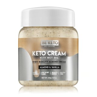 BeKeto Keto Krem o smaku migdała i wanilii 250g