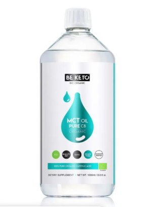 BeKeto Olej MCT 100% C8 1000ml