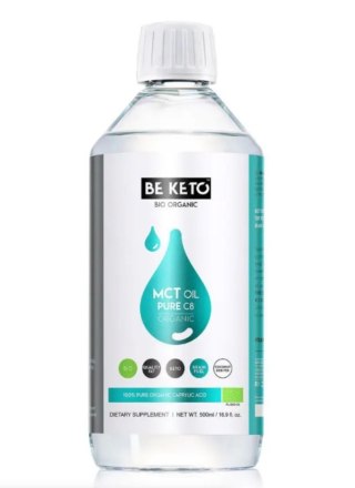 BeKeto Olej MCT 100% C8 500ml