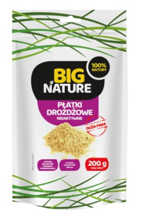 Big Nature Płatki Drożdżowe nieaktywne 200g