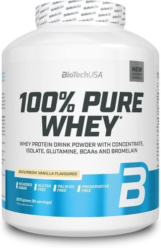 BioTech USA 100% Pure Whey 2270g o smaku bourbon wanilia