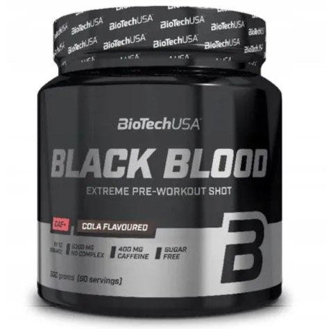 BioTech USA Black Blood CAF+ 300g o smaku cola