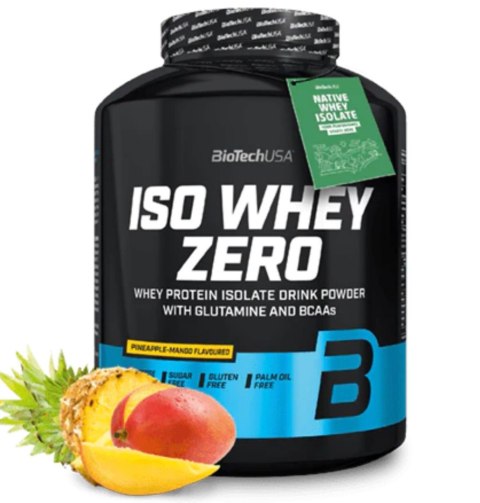 BioTech USA Iso Whey 2270g lactose reduced o smaku ananas-mango