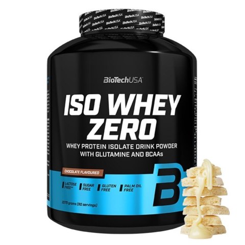 BioTech USA Iso Whey 2270g lactose reduced o smaku białej czekolady