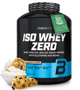 BioTech USA Iso Whey 2270g lactose reduced o smaku ciasteczek z kremem