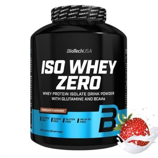 BioTech USA Iso Whey 2270g lactose reduced o smaku truskawkowym