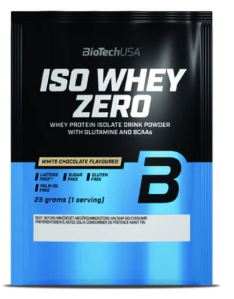 BioTech USA Iso Whey 25g lactose reduced o smaku białej czekolady