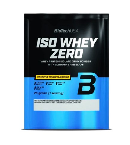 BioTech USA Iso Whey 25g lactose reduced o smaku pineapple-mango