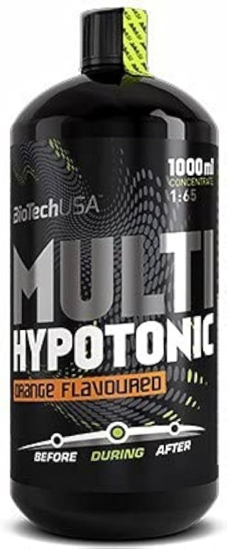 BioTech USA Multi Hypotonic Drink 1:65 1000ml o smaku pomarańczowym