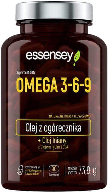 Essensey Omega 3-6-9 60 kapsułek